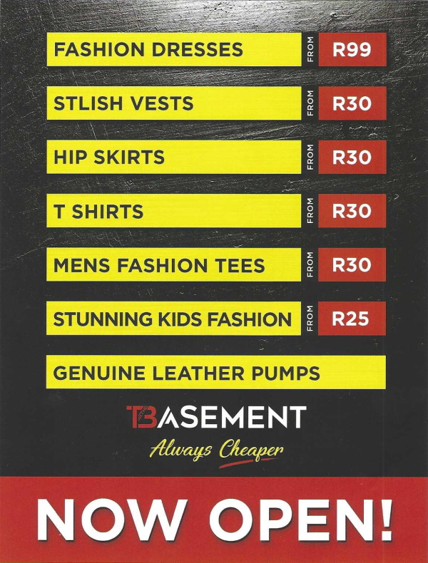 Factory Shops and Shopping Online in Cape Town, Johannesburg, Durban